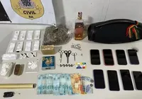 Treze pessoas são presas suspeitas de tráfico e denúncia por som alto