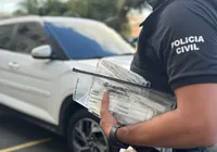 Veículo roubado é apreendido e suspeito é preso em flagrante na Barra