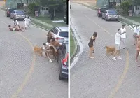 VÍDEO: Jogadores do Fortaleza se envolvem em briga com vizinhos