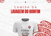 Vitória esgota estoque de camisa da Lavagem do Bonfim em duas horas imagem