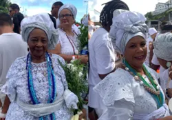 Entre Oxalá e Senhor do Bonfim, baianas celebram sincretismo religioso - Imagem