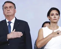 Aliado de Bolsonaro ataca postura adotada por Michelle - Imagem
