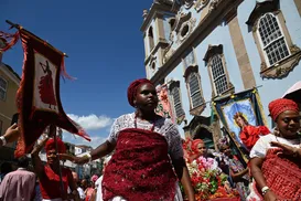 Afoxé Filhos de Korin Efan abre comemorações de Santa Bárbara - Imagem