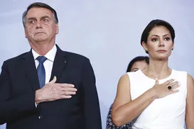 Aliado de Bolsonaro ataca postura adotada por Michelle - Imagem
