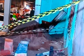 Criança morre em rede após ser atingida por pilastra de concreto - Imagem