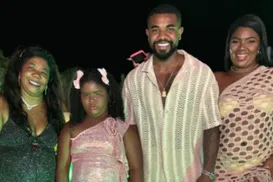 Davi Brito desabafa e rebate ataques racistas contra a sobrinha - Imagem