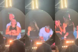 Diretora quebra silêncio e dá versão sobre flagra com CEO em show - Imagem