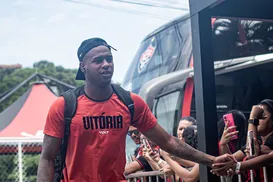 Dudu se declara à torcida e agradece Fábio Mota: "Amo o Vitória" - Imagem