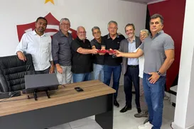 Eleito, Nilton Sampaio Filho celebra vitória da chapa Leão Colossal - Imagem