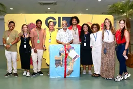 Gilberto Gil é homenageado com exposição inclusiva na Arena Fonte Nova - Imagem