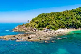 Ilha escondida no litoral de SP guarda mansão milionária - Imagem