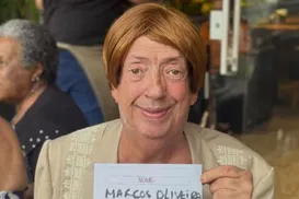 Marcos Oliveira, o ‘Beiçola’ se emociona ao voltar a trabalhar - Imagem