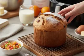 Panetone na airfryer: é possível fazer e resultado impressiona - Imagem