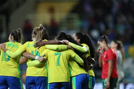 Seleção Feminina atropela Portugal com goleada em amistoso - Imagem