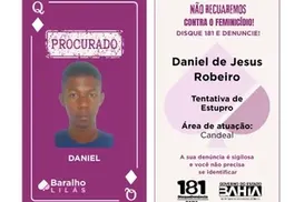 Suspeito de estupro listado no Baralho do Crime Lilás é preso na Bahia - Imagem