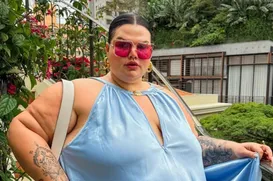 Thais Carla se choca com novo peso: "Última vez eu tinha 16 anos" - Imagem