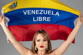 Venezuelana, Gaby Spanic celebra captura de Nicolás Maduro - Imagem