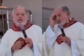 Vídeo: Padre critica Trump por invasão à Venezuela e gera revolta - Imagem