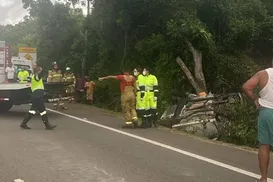 Acidente na Bahia mata quatro pessoas e deixa uma gravemente ferida - Imagem