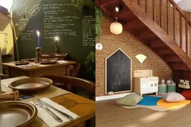 Atriz da Globo transforma casa em restaurante intimista - Imagem