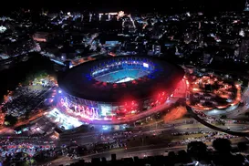 Bahia x Flu: veja como funciona o show de iluminação da Fonte Nova - Imagem