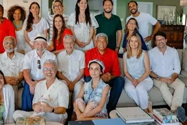 Candidato? Bellintani surge em foto com Lula na casa de Gil - Imagem