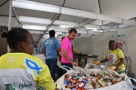 Carnaval de Salvador caminha para recorde de recicláveis em 2026 - Imagem
