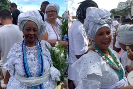 Entre Oxalá e Senhor do Bonfim, baianas celebram sincretismo religioso - Imagem