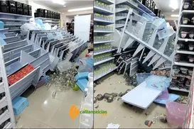 Funcionária de loja fica ferida após prateleira desabar na Bahia - Imagem