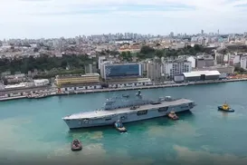 Gratuito! Maior navio de guerra da América Latina chega a Salvador - Imagem