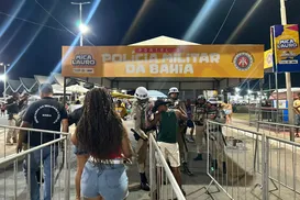 Mica Lauro: facas, drogas e apreensões no primeiro dia de festa - Imagem