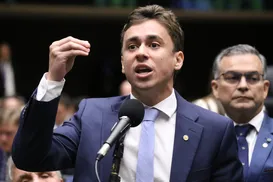 Nikolas Ferreira vai a pé para Brasília em protesto por prisão de Bolsonaro - Imagem