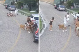 VÍDEO: Jogadores do Fortaleza se envolvem em briga com vizinhos - Imagem