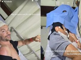 Após atropelamento, Kayky Brito sofre novo acidente - Imagem