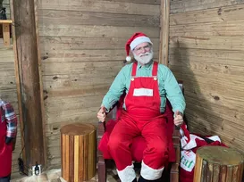 Casa do Papai Noel na Fenagro 2025 é ponto de encontro de famílias - Imagem