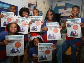 “É exclusivo para todo tipo de criança”: espaço do A TARDE encanta na Fenagro - Imagem