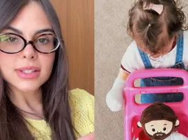 Mãe da filha de Neymar revela como ficou dedo da criança após acidente - Imagem