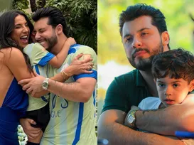 Murilo Huff rebate críticas sobre relação de noiva com filho - Imagem