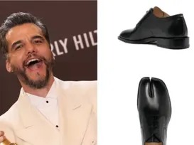 Sapato exótico usado por Wagner Moura do Globo de Ouro custa fortuna - Imagem