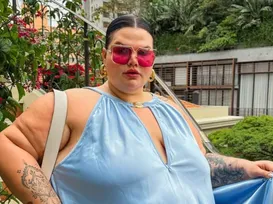 Thais Carla se choca com novo peso: "Última vez eu tinha 16 anos" - Imagem