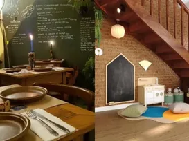 Atriz da Globo transforma casa em restaurante intimista - Imagem