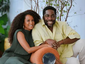 Taís Araujo e Lázaro Ramos trocaram mansão por apartamento: "Cara de casa" - Imagem