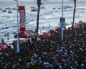 Bruno Reis destaca recorde de público no domingo de Carnaval: "Cidade lotada" - Imagem