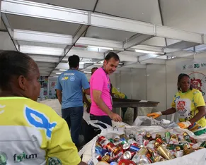 Carnaval de Salvador caminha para recorde de recicláveis em 2026 - Imagem