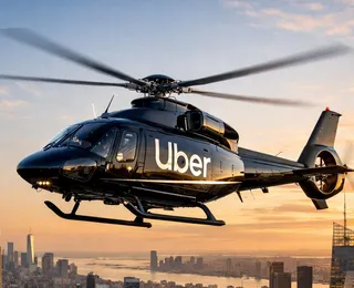 Adeus trânsito? Uber vai levar passageiros de helicóptero em 2026