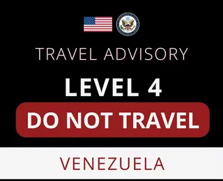 Alerta Nível 4: EUA mandam cidadãos deixarem a Venezuela