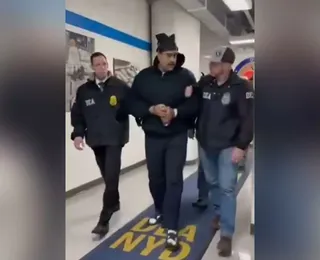 Algemado, Maduro caminha em Agência Antidrogas nos EUA; veja o vídeo