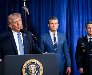 Apesar de posse da vice, Trump diz estar no comando da Venezuela