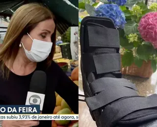 Apresentadora da Globo sofre acidente e é afastada da emissora
