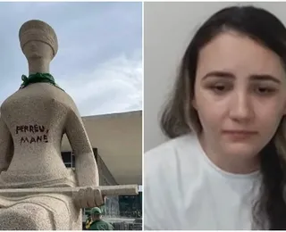 Baiana que pichou estátua do STF pede para dar depoimento à Câmara
